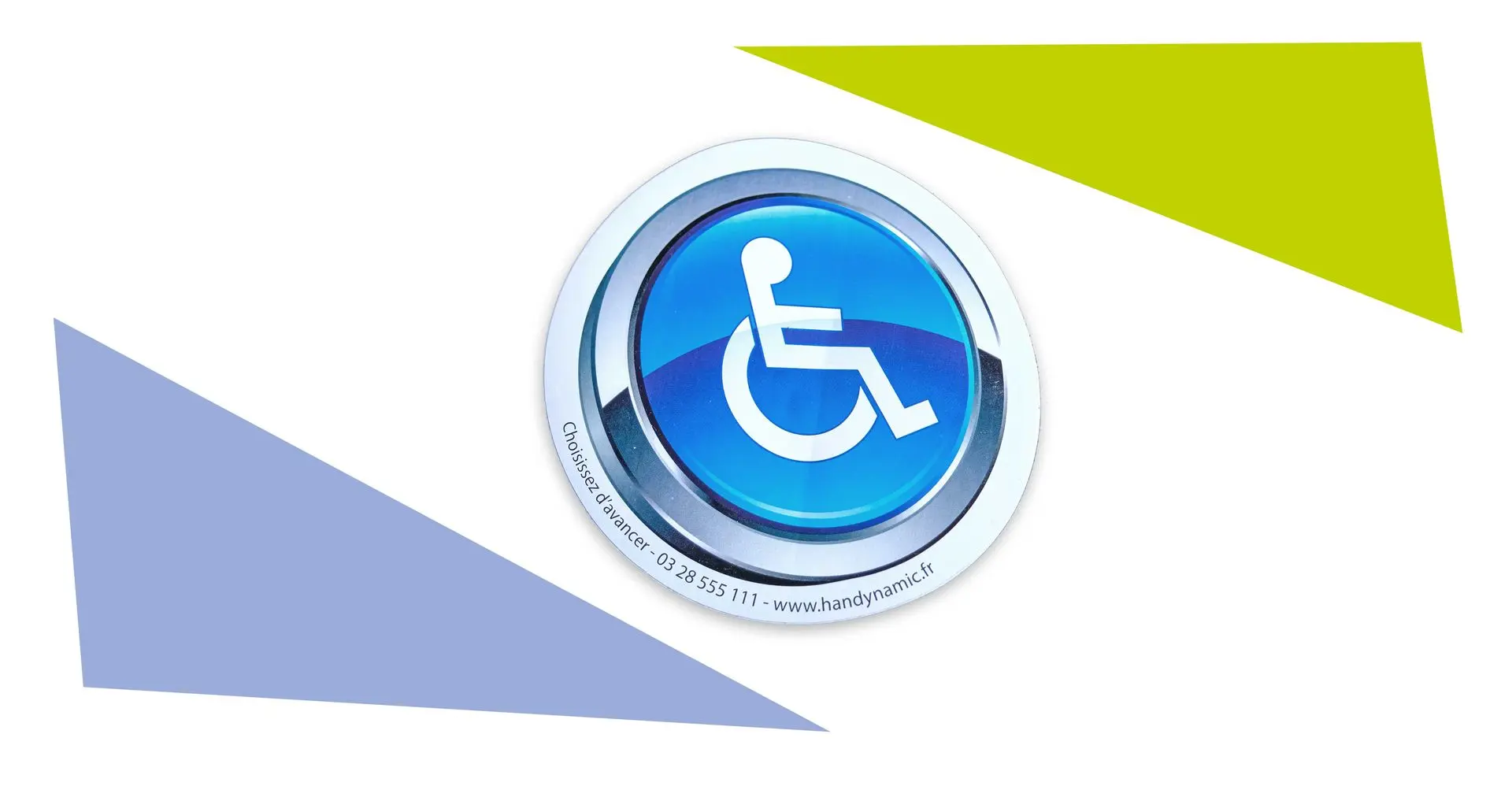 Une version plus moderne du pictogramme handicap Une version plus moderne du pictogramme handicap