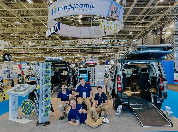 Handynamic participe régulièrement à des salons dédiés au handicap et voitures adaptées