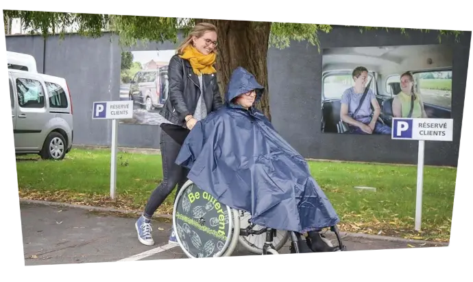 Protégez-vous de la pluie lors de vos déplacements en fauteuil roulant