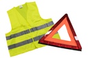 Kit de sécurité triangle + gilet