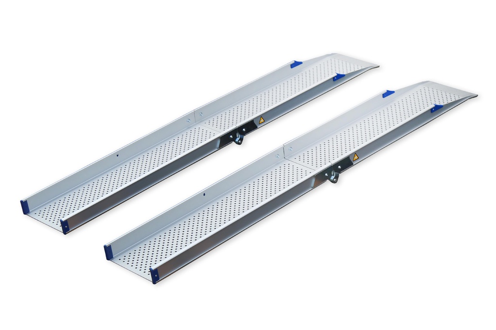 Rampes d'accès pliables (1,5 m) pour fauteuil roulant