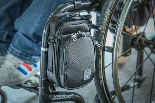 Sacoche de transport pour fauteuil roulant